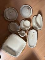 Antiek Fraureuth Haviland Bavaria Servies Onderdelen Wit/Gou, Antiek en Kunst, Ophalen