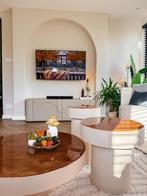 Zen Lifestyle Frenkie Salontafel Set - Zo Goed Als Nieuw!, Ophalen, Rond, 50 tot 100 cm, Zo goed als nieuw