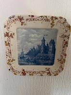 Decoratief bord met kasteel afbeelding, Ophalen