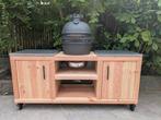Nieuw - Buitenkeuken Kamado BBQ Meubel Douglas, Ophalen of Verzenden, Nieuw, Houtskool, Vrijstaand