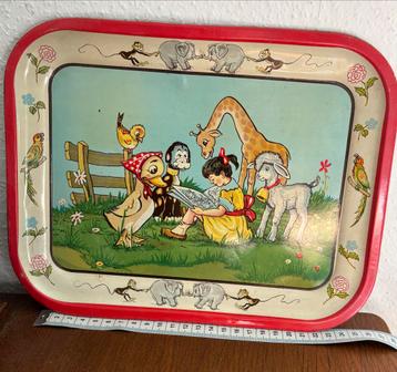 Vintage Metalen Dienblaadje - Jaren 60 beschikbaar voor biedingen