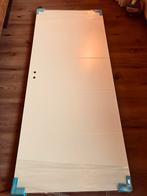 Massieve opdek deur met slotgaten - Nieuw, maar gefreesd, Doe-het-zelf en Verbouw, Deuren en Horren, Ophalen, 80 tot 100 cm, Binnendeur