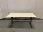 Instelbaar bureau / tafel met schroef 160x80xH62-82cm, 3 st