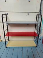 Retro Tomado Boekenrek Jaren 70, Huis en Inrichting, Woonaccessoires | Wandplanken en Boekenplanken, Ophalen of Verzenden, Gebruikt