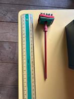 Antiek Bodo Hennig poppenhuis bezem waxstofdoek, Verzamelen, Poppenhuizen en Toebehoren, Ophalen of Verzenden, Gebruikt, Poppenhuis