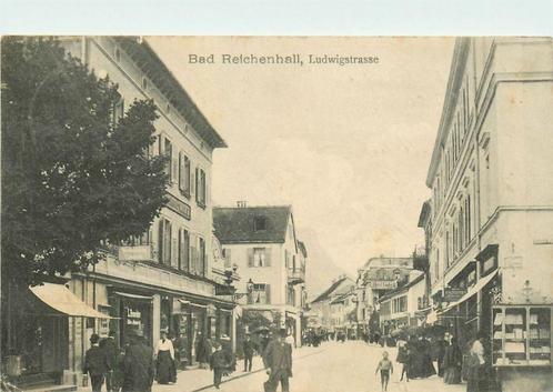 (379-163-001) Bad Reichenhall Ludwigstrasse, Verzamelen, Ansichtkaarten | Buitenland, Duitsland, Verzenden