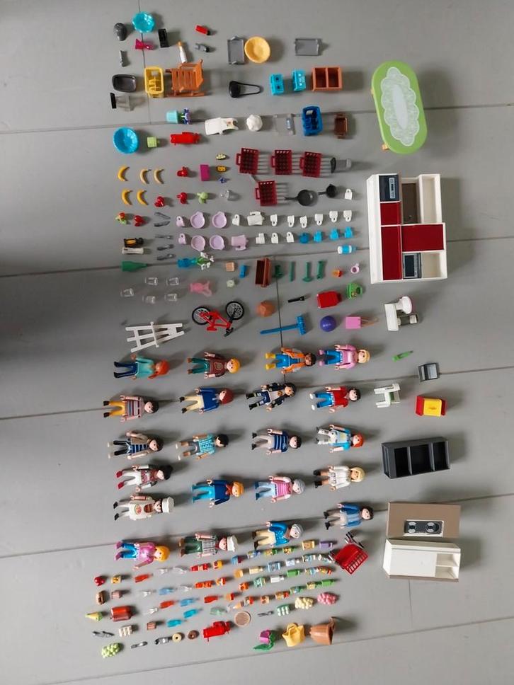 Playmobil inrichting slaapkamer en keuken, Kinderen en Baby's, Speelgoed | Playmobil, Gebruikt, Los playmobil, Ophalen
