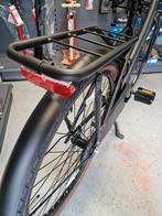 Nieuwe Omafiets Black edition 53cm terugtrap ledverlichting, Ophalen, Nieuw, Handrem, 50 tot 53 cm