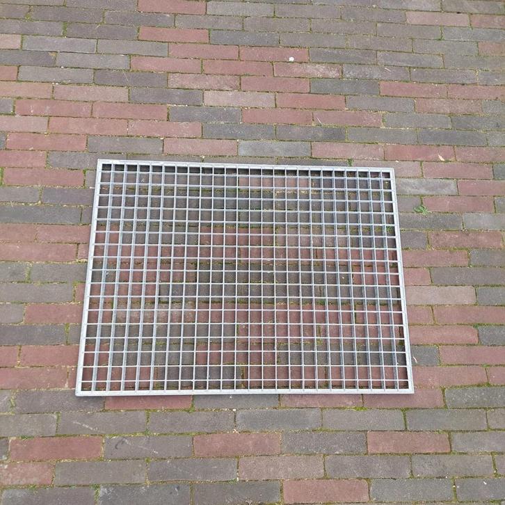 Gegalvaniseerde Vloerroosters  800x600x25mm, Doe-het-zelf en Verbouw, Metalen, Gebruikt, IJzer, Ophalen of Verzenden