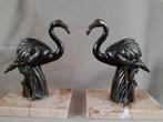 Set Art Deco beelden " Flamingo's", Ophalen of Verzenden