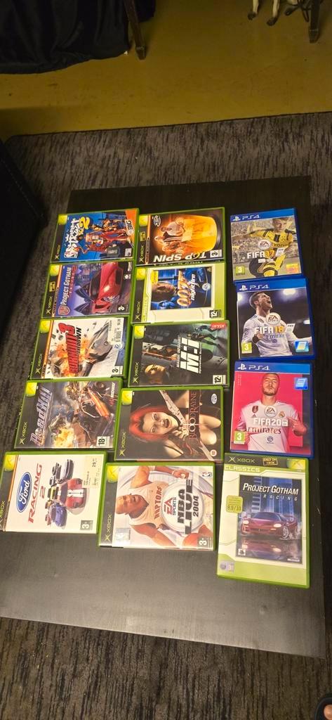 Xbox original en ps4 spellen te koop, Spelcomputers en Games, Games | Xbox Original, Zo goed als nieuw, Sport, 3 spelers of meer