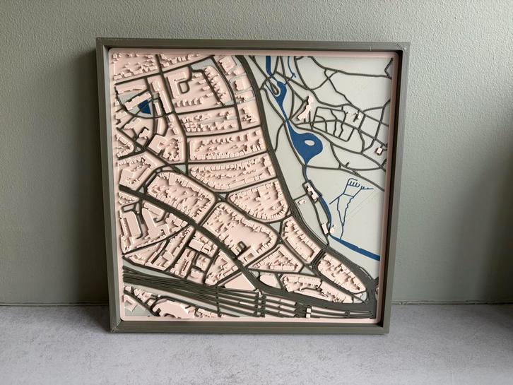 Plattegrond 3d design gepersonaliseerd, Huis en Inrichting, Woonaccessoires | Overige, Nieuw, Ophalen of Verzenden