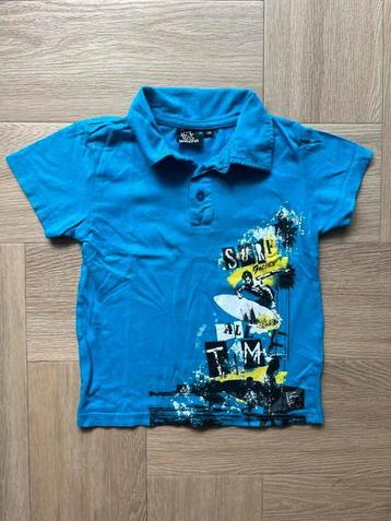 Polo, blauw, maat 110 beschikbaar voor biedingen