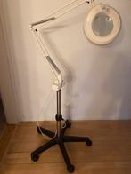 Loeplamp, statief, verrijdbaar, Hobby en Vrije tijd, Vergrootglazen, Loepen en Loeplampen, Ophalen, Gebruikt, Loeplamp