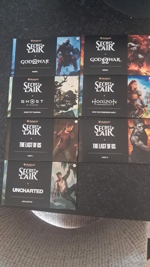 Magic Secret Lair x Playstation - Complete Set, Hobby en Vrije tijd, Verzamelkaartspellen | Magic the Gathering, Nieuw, Meerdere kaarten