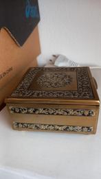 Brocante koperen doosje, Ophalen of Verzenden