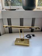 bureaulamp vintage messing, Ophalen, Gebruikt, Klassiek, Metaal