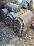 Nokvorsten bruin, Doe-het-zelf en Verbouw, Dakpannen en Dakbedekking, Ophalen, Gebruikt, Dakpannen, Overige kleuren