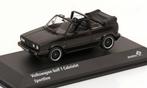 Volkswagen Golf 1 Cabriolet Sportline 1992 Zwart 1-43 Solido, Hobby en Vrije tijd, Modelauto's | 1:43, Solido, Tschuiten@hotmail.com