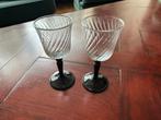 Twee vintage Luminarc likeur of sherry glaasjes, Ophalen of Verzenden