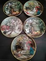 5 wandborden Kees van den Berg Serie Stilleven, 20cm, Ophalen of Verzenden