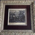 Kopergravure Overgave van Breda, Antiek en Kunst, Kunst | Schilderijen | Klassiek, Ophalen of Verzenden