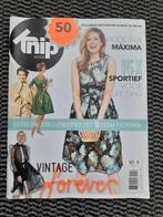 Knipmode nummer 4 april 2019 alle patronen in maat 34/54 XL, Verzenden, Zo goed als nieuw, Vrouw, Knipmode