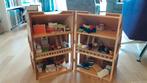 Poppenhuis met inventaris, Kinderen en Baby's, Speelgoed | Poppenhuizen, Ophalen, Gebruikt, Poppenhuis