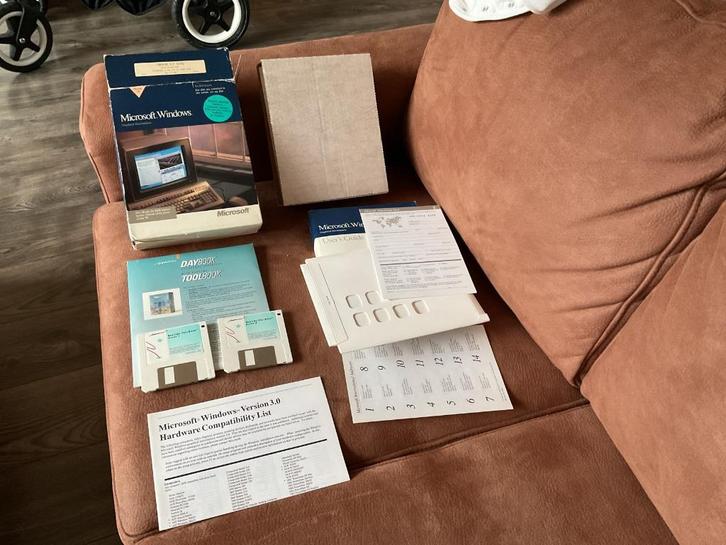 Microsoft Windows 3.0 Engels 5,25” (1990), Computers en Software, Besturingssoftware, Windows, Ophalen of Verzenden