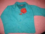 Groen jasje, 98/104, HEMA, Kinderen en Baby's, Kinderkleding | Maat 98, Ophalen of Verzenden, Zo goed als nieuw, Meisje, Jas