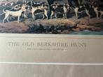 Jachttafereel The Old Berkshire Hunt in goudkleurige lijst, Ophalen of Verzenden