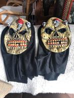 2 Halloween maskers rubber, Ophalen, Gebruikt, Halloween of Griezel