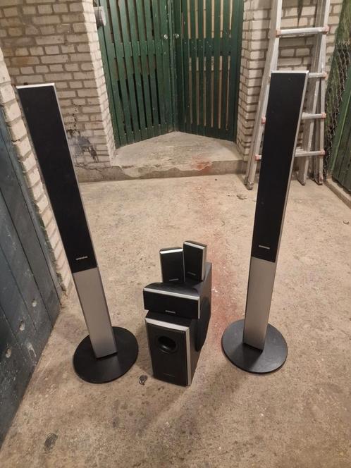 Samsung 5.1 speaker set met subwoofer, Audio, Tv en Foto, Home Cinema-sets, Zo goed als nieuw, 5.1-systeem, Overige merken, Ophalen