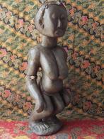 Mooi origineel oud vruchtbaarheidsbeeld uit Afrika 73 cm., Antiek en Kunst, Ophalen of Verzenden