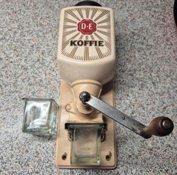 Douwe Egberts Koffiemolen - Vintage + 1 reserve opvangbakje beschikbaar voor biedingen