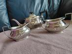 Oud Engels  thee set verzilverd  merk keltum.       Bakeliet, Verzamelen, Overige Verzamelen, Ophalen of Verzenden, Gebruikt
