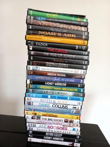 30 mooie DVD's  beschikbaar voor biedingen
