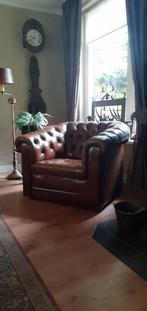 CHESTERFIELD clubfauteuil, Ophalen of Verzenden, Gebruikt, 75 tot 100 cm