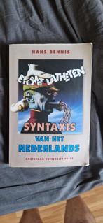 Syntaxis van het Nederlands, Boeken, Hans Bennis, Geesteswetenschap, Ophalen, Gelezen