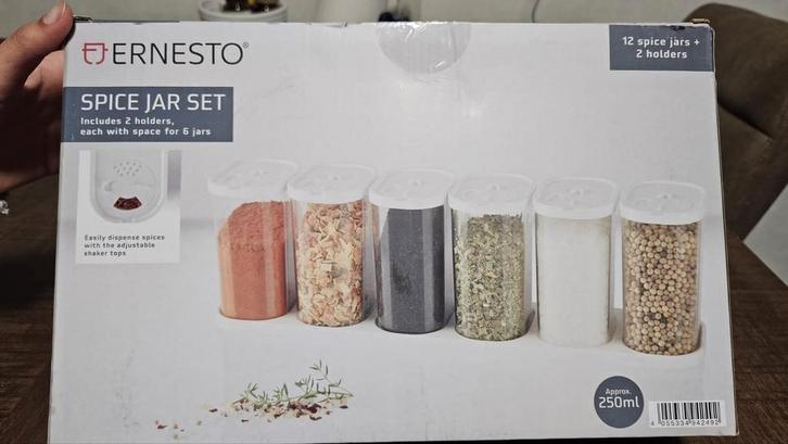 Kruidenpotjes 2x set - compleet!, Huis en Inrichting, Keuken | Keukenbenodigdheden, Ophalen of Verzenden