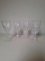 4 Vintage Cristal d'Arques Pompadour borrelglaasjes 80's set, Ophalen of Verzenden