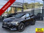 Audi e-tron 50 S line Launch Black 71kWh|Pano|Leder|NAP|VOL!, Automaat, Zwart, Vierwielaandrijving, 2345 kg