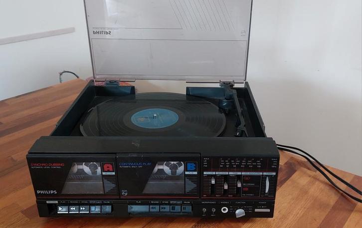 Vintage platenspeler Philips, Audio, Tv en Foto, Platenspelers, Zo goed als nieuw, Philips, Ophalen of Verzenden