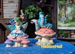 Alice & Caterpillar Set of 2 retired Jim Shore figurines ret, Ophalen of Verzenden, Overige figuren, Nieuw, Beeldje of Figuurtje