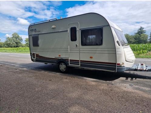 Homecar racer 45 Spirit (met vele extra's), Caravans en Kamperen, Caravans, Particulier, tot en met 4, Rondzit, Knaus, Disselslot