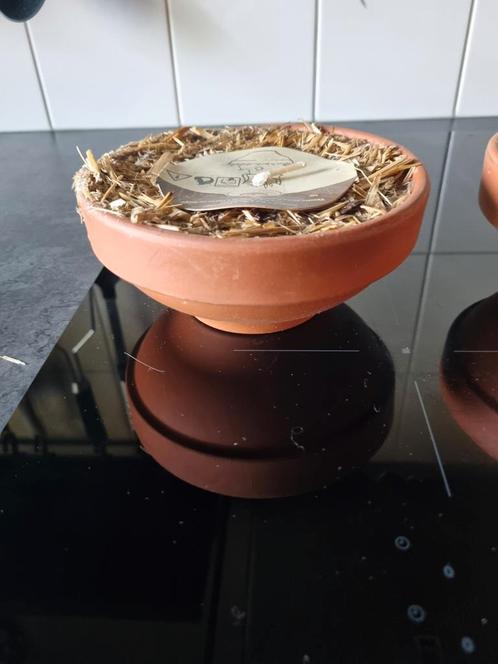 3x Vuurpotten - Terracotta - Tuin & Terras, Tuin en Terras, Tuinhaarden, Zo goed als nieuw, Ophalen of Verzenden