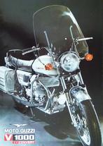 Folder MOTO GUZZI V1000 I- Convert 1975, Ophalen of Verzenden, Moto Guzzi