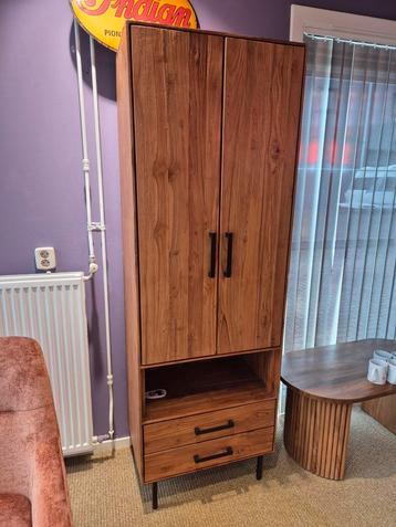 Teakhouten Bergkast - 40x65x193cm beschikbaar voor biedingen