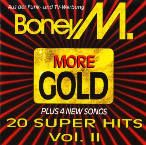 Boney M. – More Gold - 20 Super Hits Vol., Cd's en Dvd's, Cd's | Pop, Zo goed als nieuw, 1980 tot 2000, Verzenden