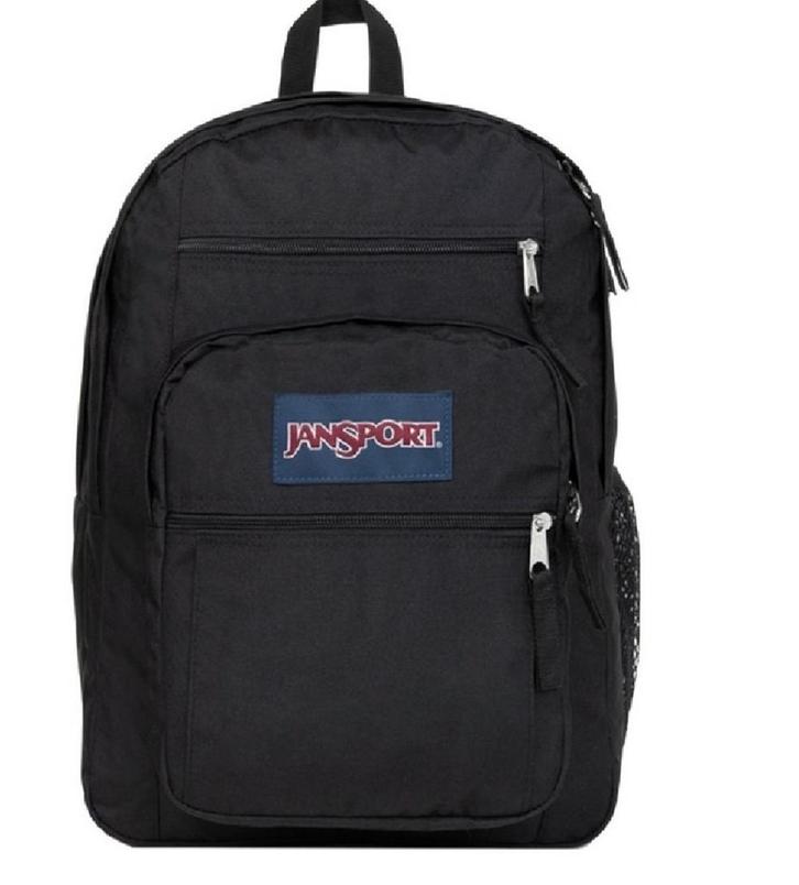 JanSport Rugzak - Zwart 🆕🎄, Sieraden, Tassen en Uiterlijk, Tassen | Rugtassen, Nieuw, Overige merken, 25 tot 40 cm, 30 tot 45 cm